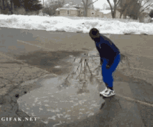 deep puddle